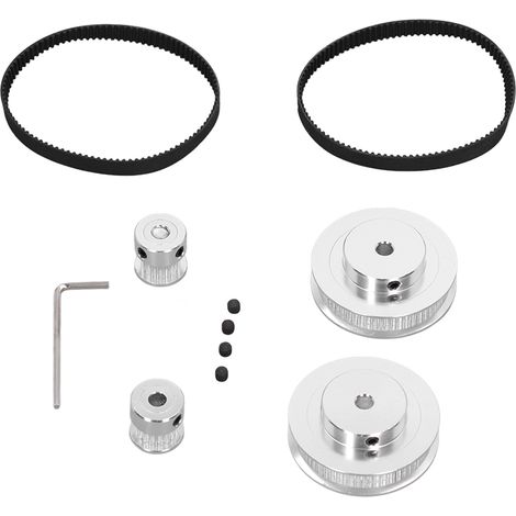Synchronrad für VORON 2.4 3D-Drucker, 20+60 Zähne, 5 mm Bohrung, 200 mm langer und 6 mm breiter Riemen (1/5)