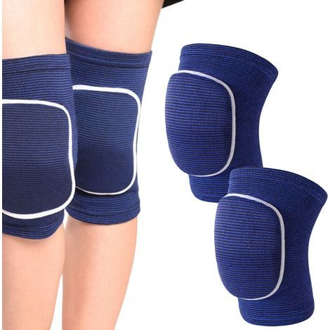 Genouillères de protection Protege-Genu Eponge, genouillères de sport antidérapantes pour hommes, femmes et enfants, genouillères souples pour le volley-ball (1/5)