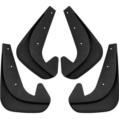 Set di 4 paraspruzzi per auto, parafanghi anteriori e posteriori, accessori per lo styling dei passaruota. (1/5)