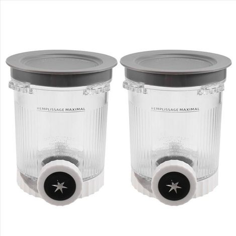Zwei kompatible Becher für Ninja Swirl NC700 Softeismaschinen, BPA-frei. (1/4)