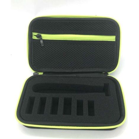 Enowelir Étui Rigide de Voyage en EVA avec Éponge pour Philips OneBlade Pro Coque de Protection Version Maille Noire (1/5)