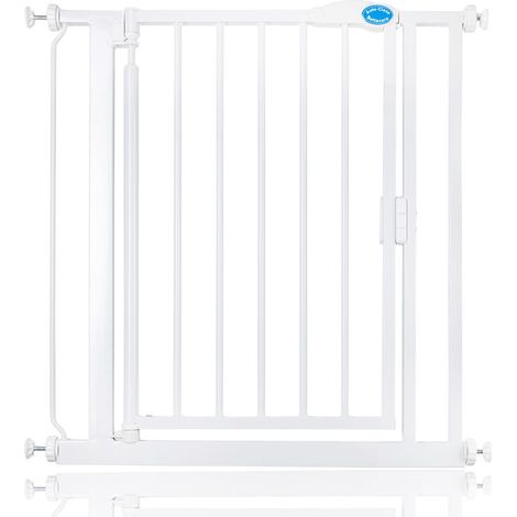 Bettacare Auto Close Stair Gate, 75cm - 82cm, White, Pressure Fit Safety Gate, Baby Gate (1/5)