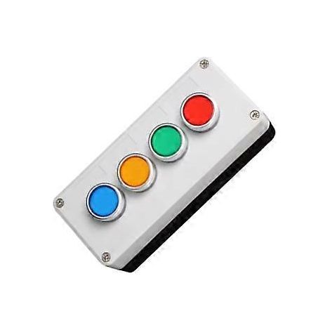 Interrupteur à bouton-poussoir étanche momentané à réarmement automatique (1/3)