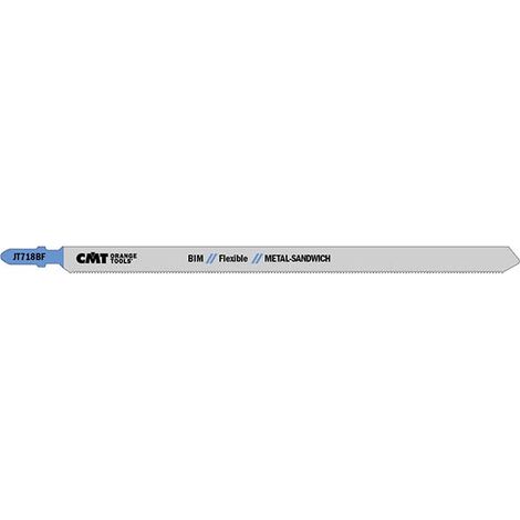 JT718BF-3 3 HOJAS DE SIERRA DE CALAR DE HSS PARA METALES Y PANELES SANDWICH 185X1,8X14TPI (1/2)