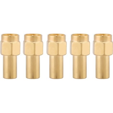 SMA male coaxial RF connectors, 50 ohm 2W load termination (1/5)