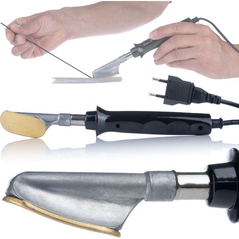 Lutatrice per Plastica Rosfix – Design Ergonomico, Antiscivolo Lunghezza Totale 230mm, Cavo 110cm Riparazione e Rinforzo Plastica