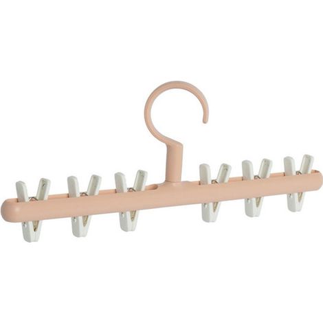 Cintre multifonction coupe-vent pour chaussettes, sous-vêtements et gants, cintre de séchage gain de place, organisation dressing, bleu (1/4)
