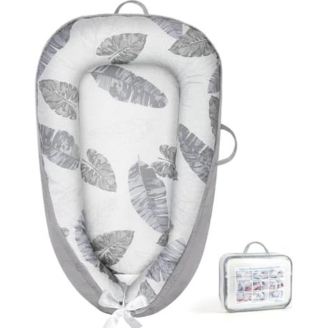 Artículos esenciales para bebés recién nacidos, nido, tumbona para niños y niñas de 0 a 12 meses, cuna de viaje transpirable y suave, regalos para bebés.