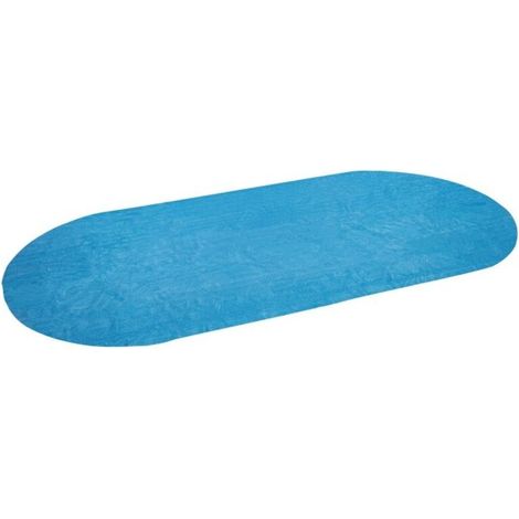 Bâche à bulles ovale 280 x180 cm pour piscine Power Steel 300 x 200 cm (1/5)