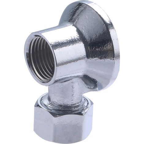 Raccordo biconico con flangia, cromato, ø14, F15x21 NOYON & THIEBAULT