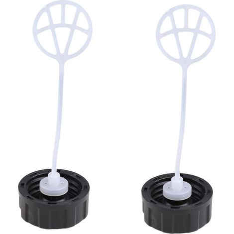 Bouchons d’Essence pour Tondeuse et Débroussailleuse x 2, Reservoir Essence, Essence Tondeuse - Pièces de Remplacement pour Réservoir de Carburant de la Pièce de tronçonneuse de Coupe-Herbe de (1/4)