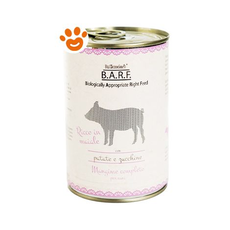 Barf Dog Alimento Completo Maiale - Barf Dog Alimento Completo Maiale - Lattina Da 800 Gr