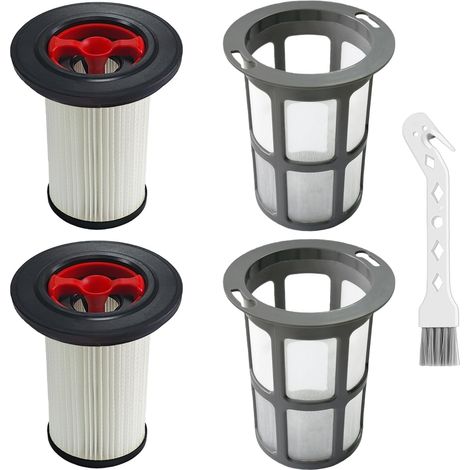 Pack filtre HEPA et pré-filtre réf 12036642 12023349 + brosse nettoyage pour Bosch Unlimited (1/5)