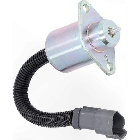 Électrovanne d'arrêt moteur 12 V compatible avec UB704 de la série 216-246, référence de pièce de rechange 2848A278 (1/2)