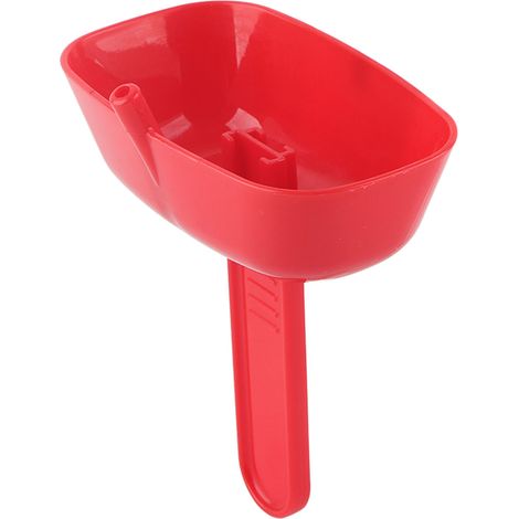 Tropffreier Eiswürfelhalter aus lebensmittelechtem ABS, wiederverwendbar, sauberer und praktischer Halter für gefrorene Leckereien für Kinder, Rot (1/5)
