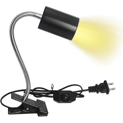 Lampe chauffante pour tortues, support pour lampe chauffante pour tortues, lampe chauffante pour tortues, chiots, tortues terrestres, reptiles (1/5)