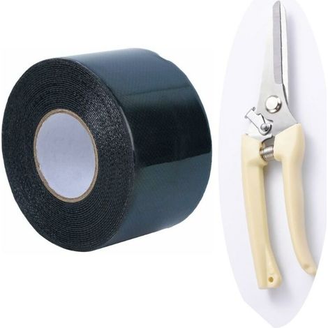 Ruban de Gazon Artificiel 50mmX5m Noir, Ruban Auto Adhésif pour Joints de Gazon Artificiel , Ruban de Gazon Synthétique pour Pelouse Collage de Tapis Extérieur (1/5)