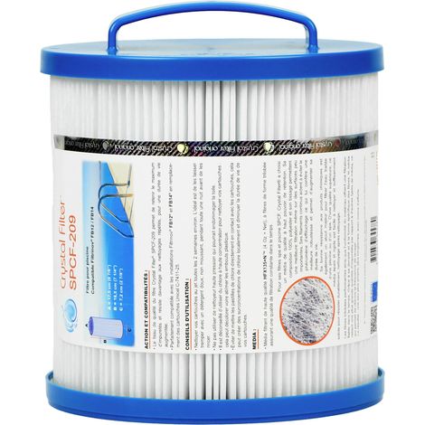 Filtre SPCF-209 - Crystal Filter® - Compatible Filtrinov® FB12 FB14 - Cartouche filtre piscine (1/4)