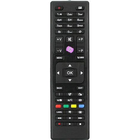 Télécommande De Remplacement - Pour Téléviseur JVC HD Modèle RC4875 - Sans Programmation - ABS - 1 Pièce (1/5)