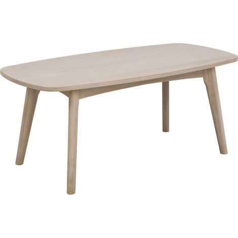Table basse ovale design minimaliste MARTIE (1/4)