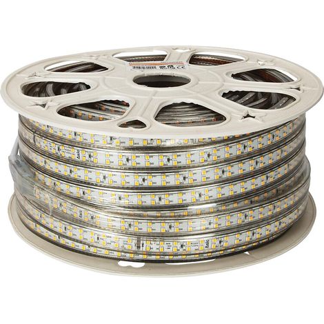 Ruban LED de chantier 230V 15 W-m IP65 2700K L égal à 50m - CENTRAL LOBAO (1/2)