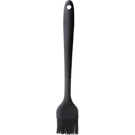 Brosse À Huile En Silicone - Résistante À La Chaleur Jusqu'à 250 °C - Pour Cuisson Barbecue Pâtisserie Crêpes - 20,5 x 3,2 cm - 1 Pièce (1/5)