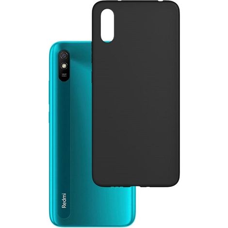 Funda para Xiaomi Redmi 9A 3MK, color negro mate. (1/5)