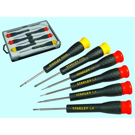 Stanley STHT0-62631 Set Giraviti Di Precisione 6 Pezzi