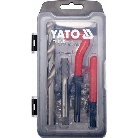 Kit de réparation de filetage M12x1,75 YT-17635 Yato