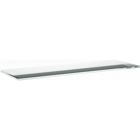 MENSOLA MOD.VITRA MM.6 TRASPARENTE CM.12x30. Prezzo per 1 pezzo. (1/2)