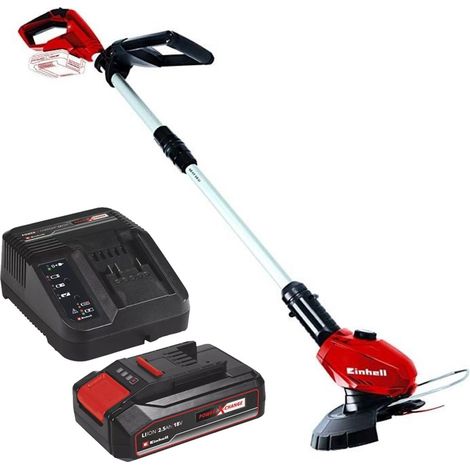 Einhell Power X Change 18v Cordless Grass Trimmer Strimmer + 1 x 2.5Ah Battery (1/5)