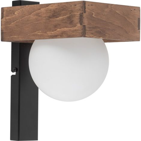 Applique Bloom scandinava sfera vetro bianco G9 Sigma (1/3)