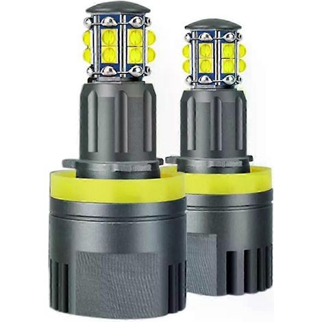 H8-Scheinwerferlampe 6000K 120W LED Angel Eyes mit Canbus, passend für BMW E60 E61 E63 X5 E70 X6 E71 E90 E91 E92 E93 M3 E89-JXLGV (1/5)