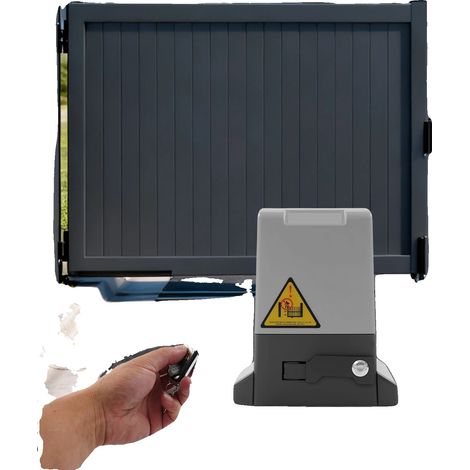 Ouvre-porte coulissant, Puissance 750W, Tension 220V, Poids max. de la porte 1600kg, Vitesse 12m/min, Niveau de bruit 50DB (1/5)