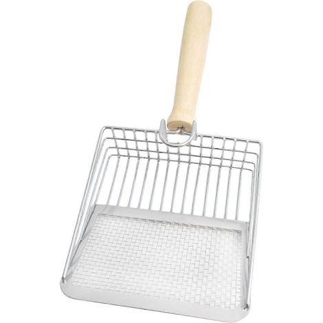 Pelle à litière en métal pour chatons et chiots (1/5)