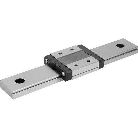Bloc de guidage miniature pour rail de glissement linéaire LMLF24B-150-1R, rail de mouvement linéaire 150 mm x 24 mm (1/5)