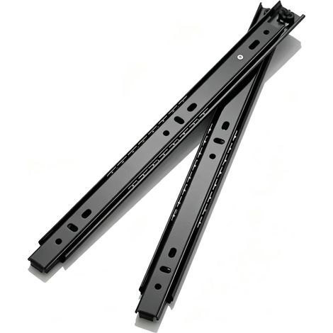 1 paire de glissières à billes, coulisses tiroir d'armoire, glissière (1/5)