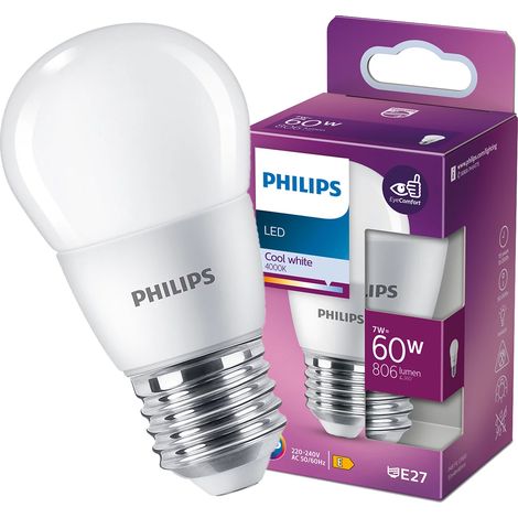 Ampoule LED Philips 7 puissance 4000 K température de couleur (1/2)