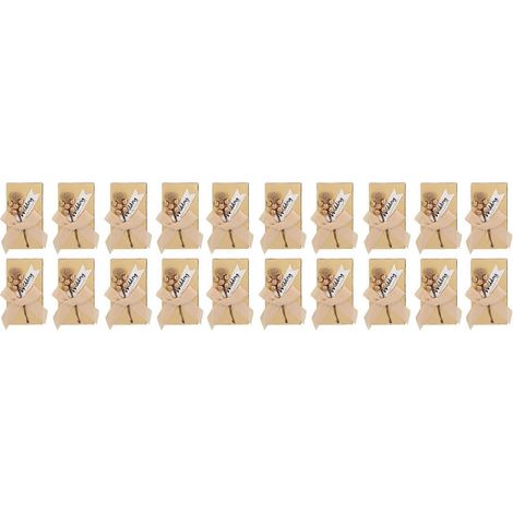 Lot de 20 boîtes cadeaux dorées, élégantes et robustes, avec double boucle, idéales pour les anniversaires et les mariages. (1/4)