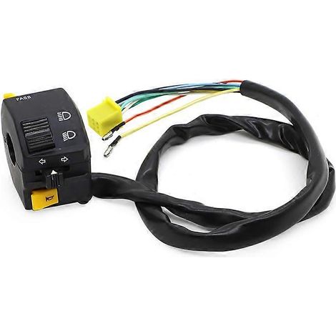 Commandes électriques pour guidon de moto Suzuki GN250 : klaxon, clignotants, phare. (1/3)