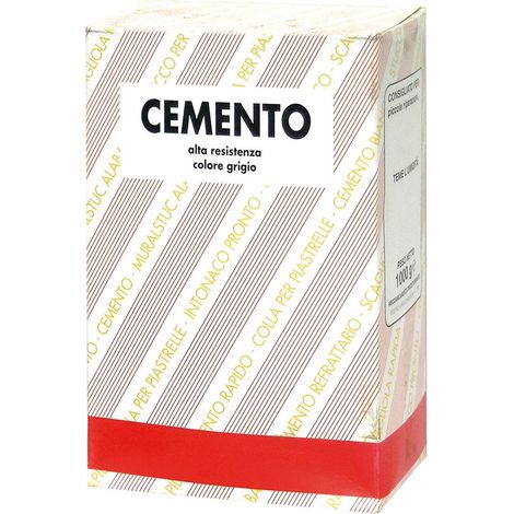 4PZ CEMENTO IN POLVERE GRIGIO kg. 5