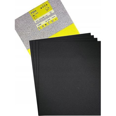 Feuilles de papier de verre imperméables P360, lot de 50. (1/2)