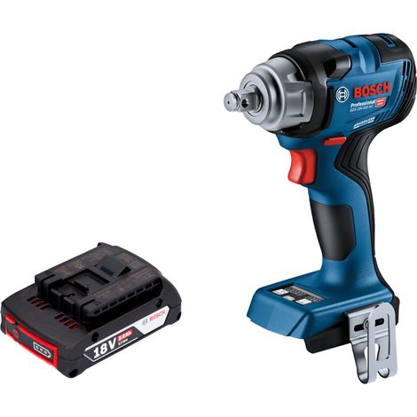 Bosch GDS 18V-330 HC Avvitatore a impulsi professionale a batteria 18 V 330 Nm 1/2" brushless + 1x batteria ricaricabile 2,0 Ah - senza caricabatterie