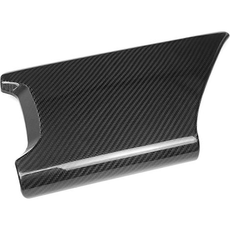 Véritable fibre de carbone pour Audi C8 (2020-2023) - Couvercle de protection et de rangement pour accoudoir central (1/5)