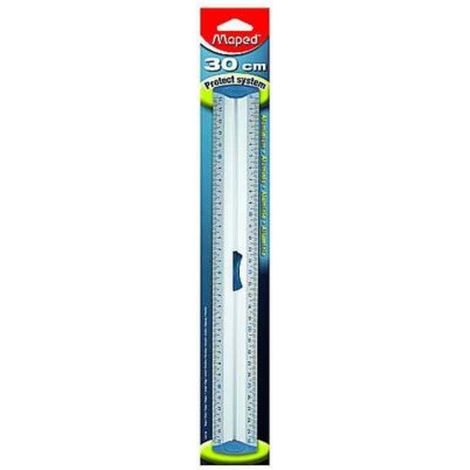 TRIPLODECIMETRO cm.30 ALLUMINIO MAPED x1