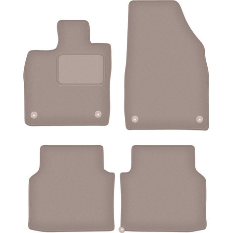 Velours-Fußmatten für: Cupra Born Schrägheck (ab 2021), beige (1/5)