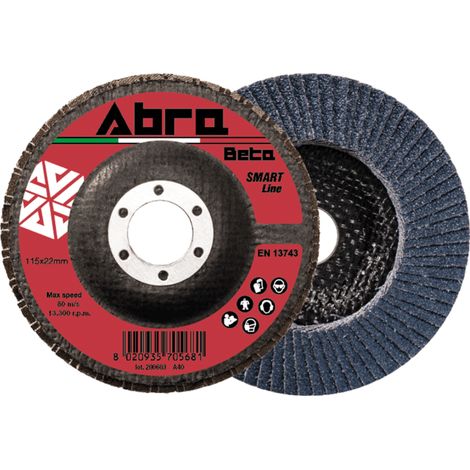 DISCO LAM.ZIRC.SUP.FIBRA 115 GR.40