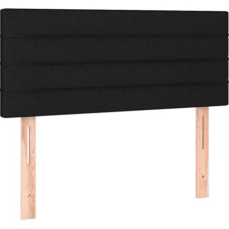 Maison Exclusive - Cabecero de tela negro 80x5x78/88 cm (1/5)