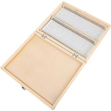 1 boîte de rangement coulissante en bois (1/2)