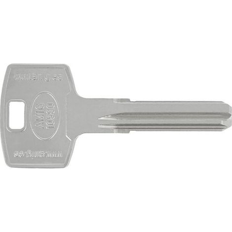 FPLUS llave punto amig bombillo 10000e(10580) , Llave en bruto para copias del cilindro 10000E